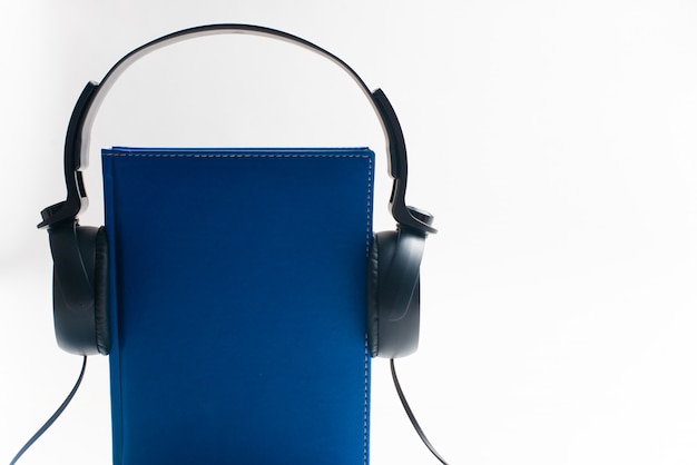 Headphones with books