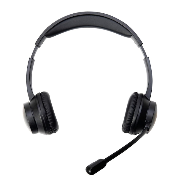 Headset met uitknippad