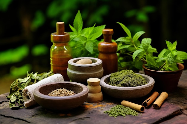 Photo healing herbs