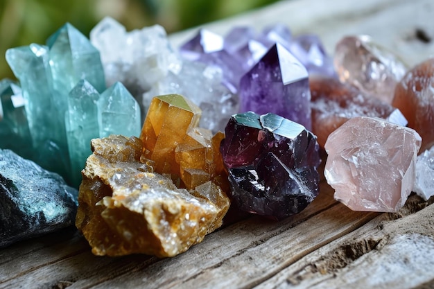 Healing power of semiprecious gemstones