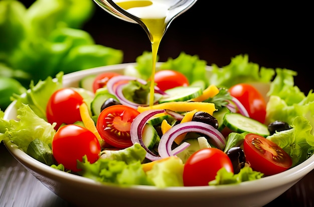 health benefits of healthy salad in the style of precise detailing smooth and shiny