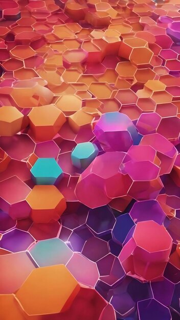 Foto cura della salute e modello medico concetto di innovazione scienza background design astratto hexa geometrico