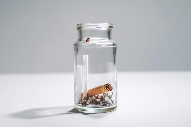 Health company no tobacco day movement against cigarettes AI generated