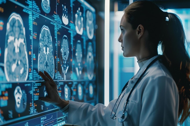 A healthcare AI system improving patient outcomes generative ai