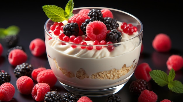 The healthy benefits of yoghurt Generative AI