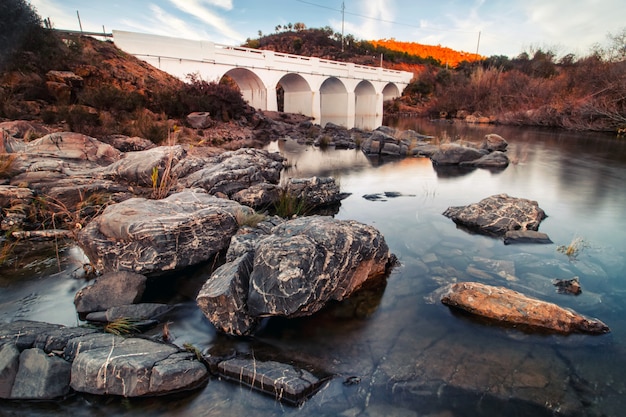 Healthy countryside river