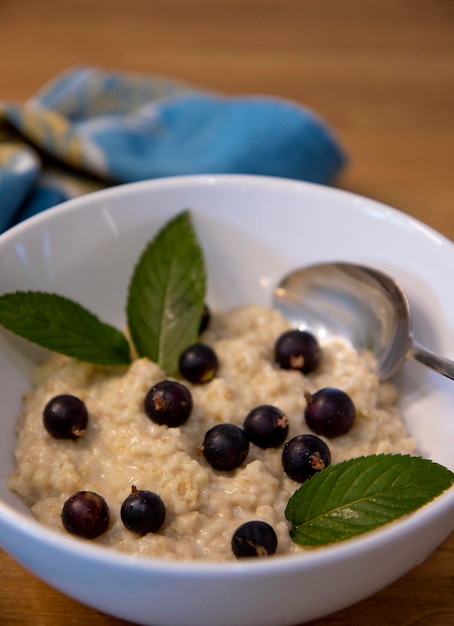 Foto colazione sana e deliziosa