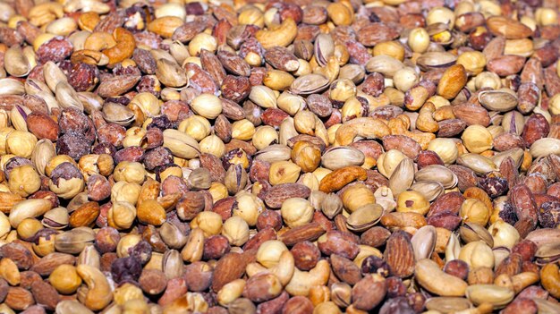 Healthy Delicious Snack Raw Food Nuts Photo