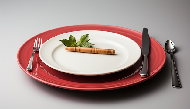 Foto alimentazione sana pasto fresco sul tavolo, verdure a foglia verde, verdure biologiche generate dall'intelligenza artificiale