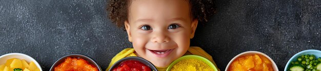 赤ちゃんと幼児の健康的な食事のヒント