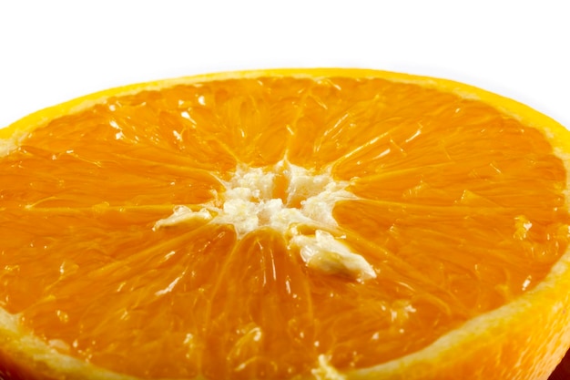 Healthy food background Orange slice