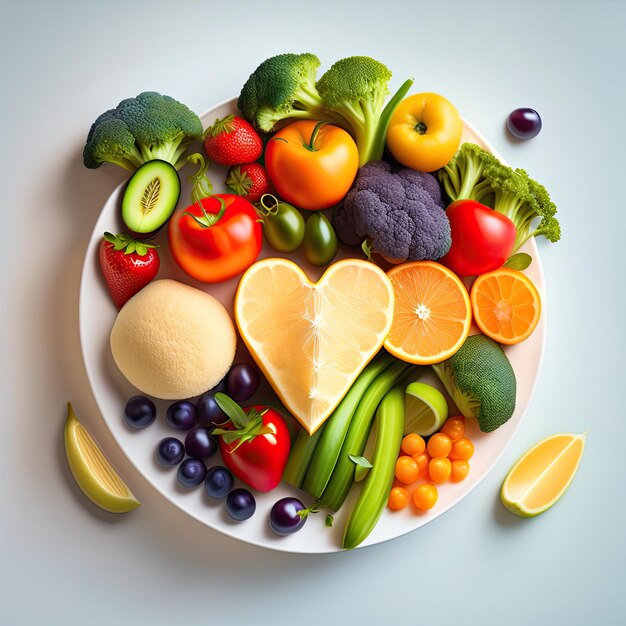 Healthy food concept image