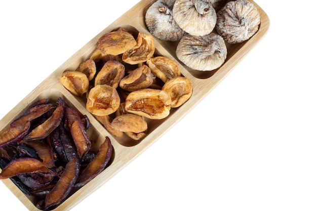 Healthy food Dried fruits dried figs dried plum dried apricots