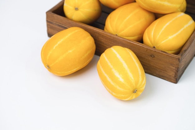 healthy and fresh delicious fruit korean melon