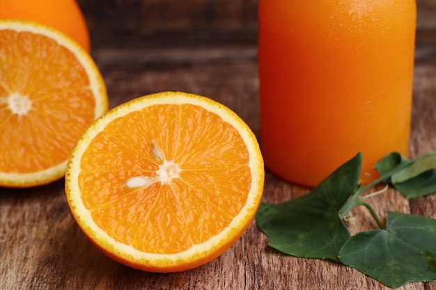 Healthy fresh orange juice