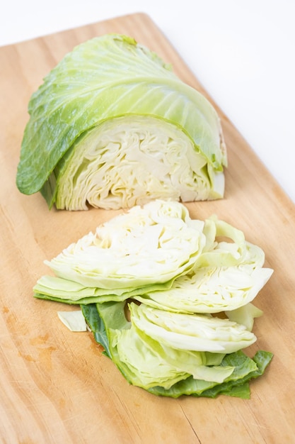 Healthy and fresh tasty vegetables cabbage