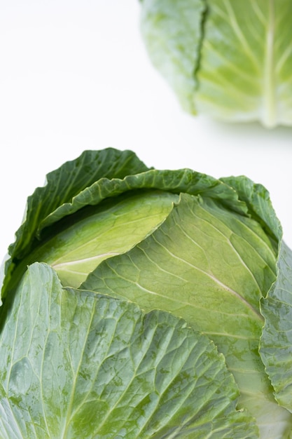 Healthy and fresh tasty vegetables cabbage