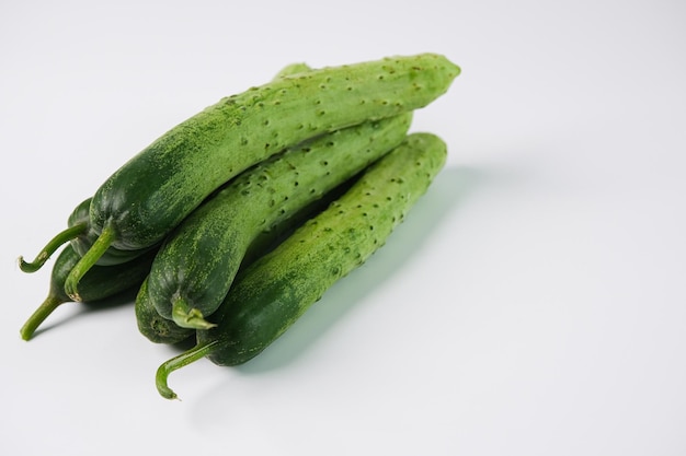 Healthy and fresh tasty vegetables cucumber