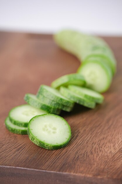 Healthy and fresh tasty vegetables cucumber