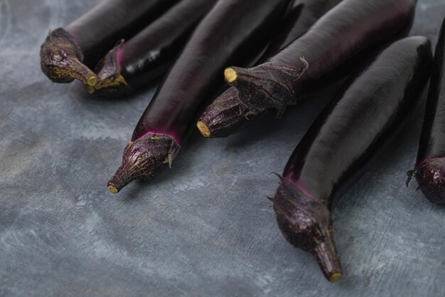 healthy and fresh tasty vegetables eggplant