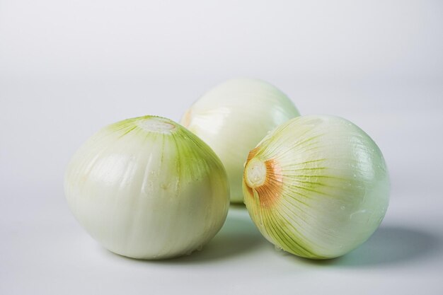 Photo healthy and fresh tasty vegetables onion