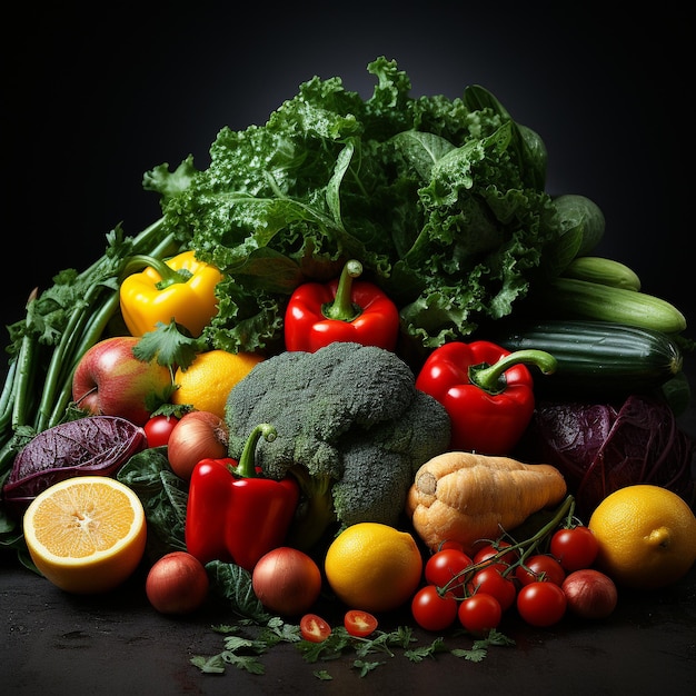 healthy fresh vegetables