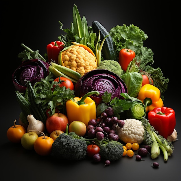 healthy fresh vegetables