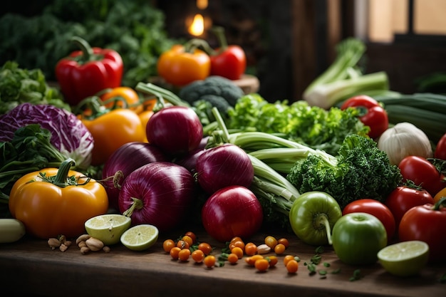 Healthy and fresh vegetables