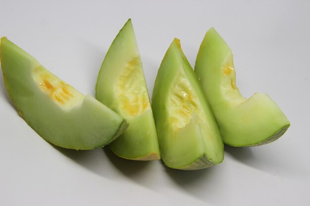 healthy fruit green honey dew melon
