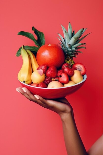 healthy fruit selection for women