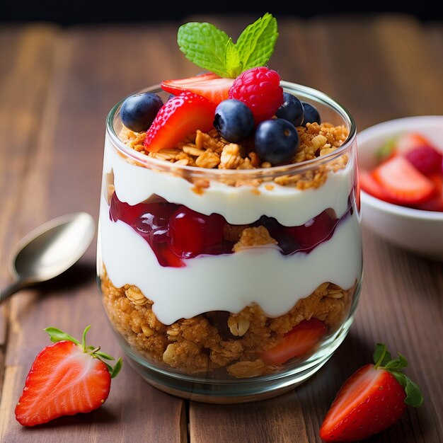 Healthy Greek Yogurt Parfait