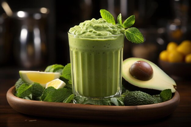 healthy green smoothie