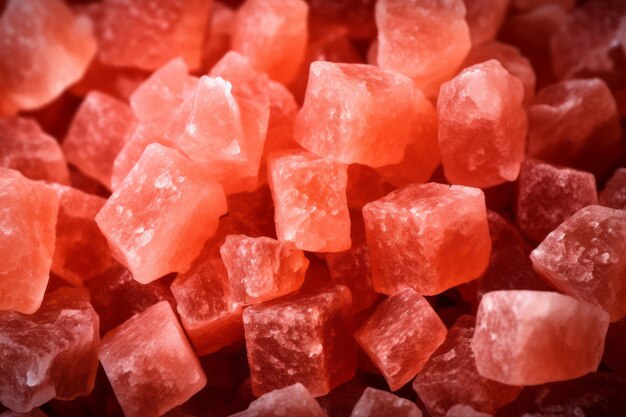 Healthy Habits Pink Salts Background and Texture