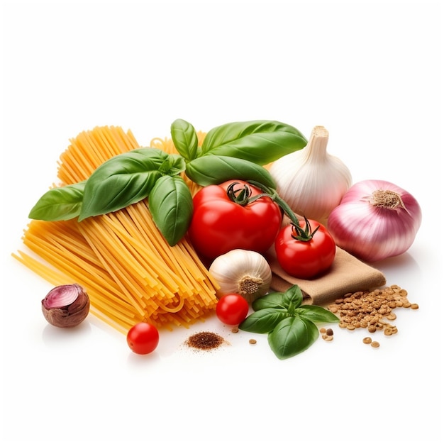 Healthy italian food ingredients
