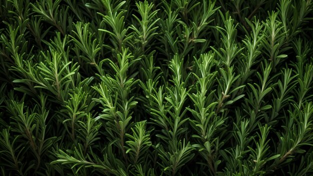 Photo healthy natural or rosemary plant background in studio for farming organic produce and lifestyle