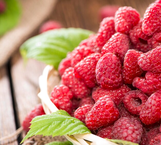 Healthy Raspberries