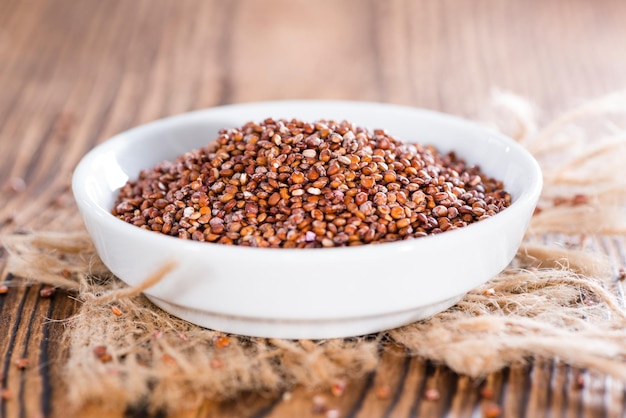 Healthy red Quinoa