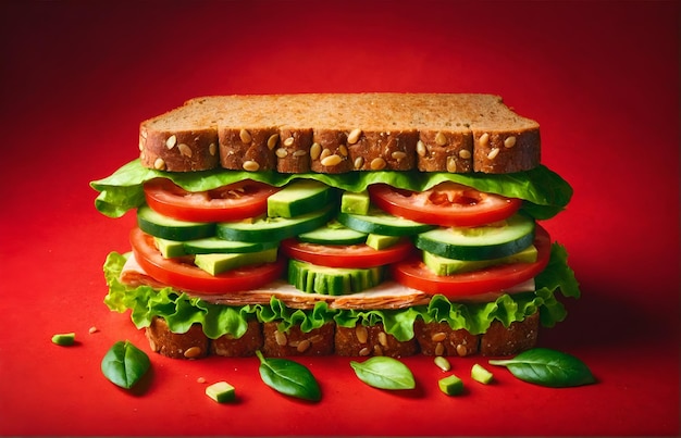 a healthy sandwich