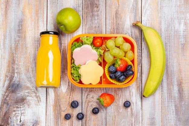 healthy school lunch box