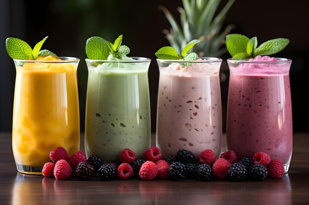 healthy smoothies for refreshing summer