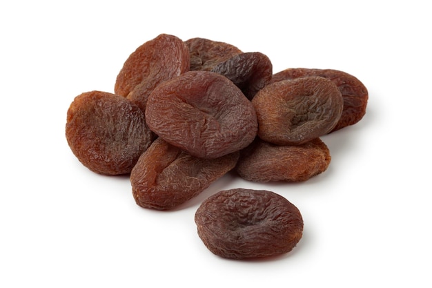 Photo healthy sun dried apricot fruit
