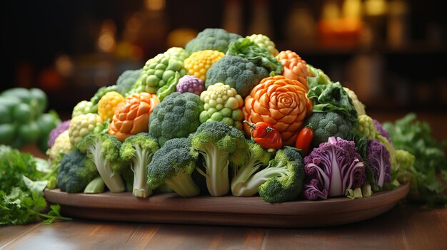 Здоровые овощи Generative Ai
