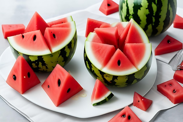 Healthy Watermelon Snack