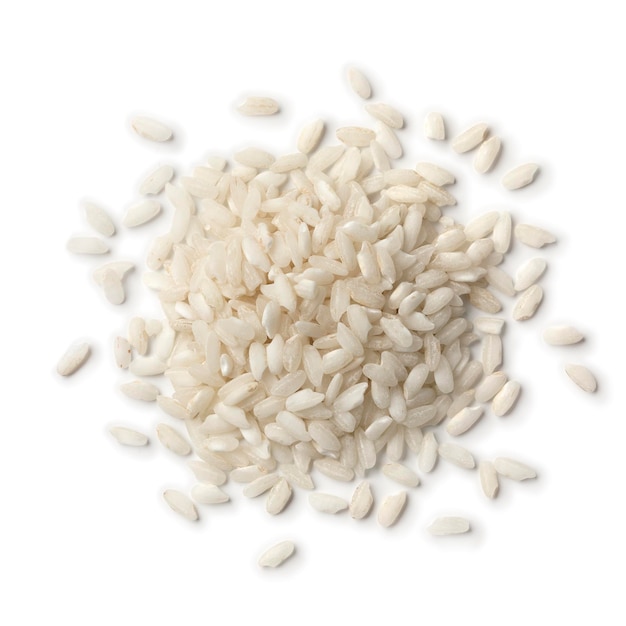 Premium Photo Heap of carnaroli risotto rice