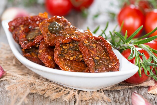 Heap of dried Tomatoes