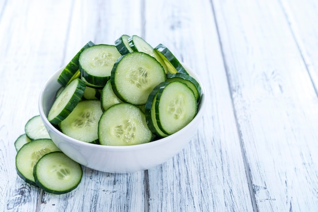 Heap of fresh Cucumbers