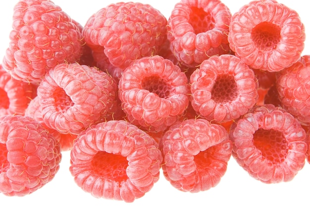 Heap of raspberry