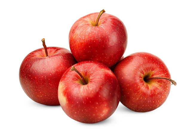 Heap of red apples