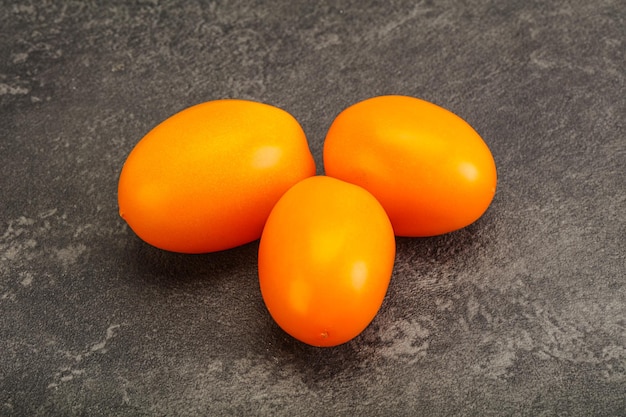 Heap of ripe Yellow tomato