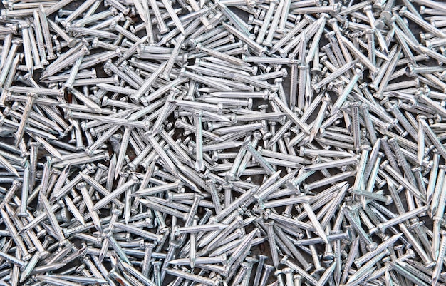 Heap of  Silver Concrete nails texture